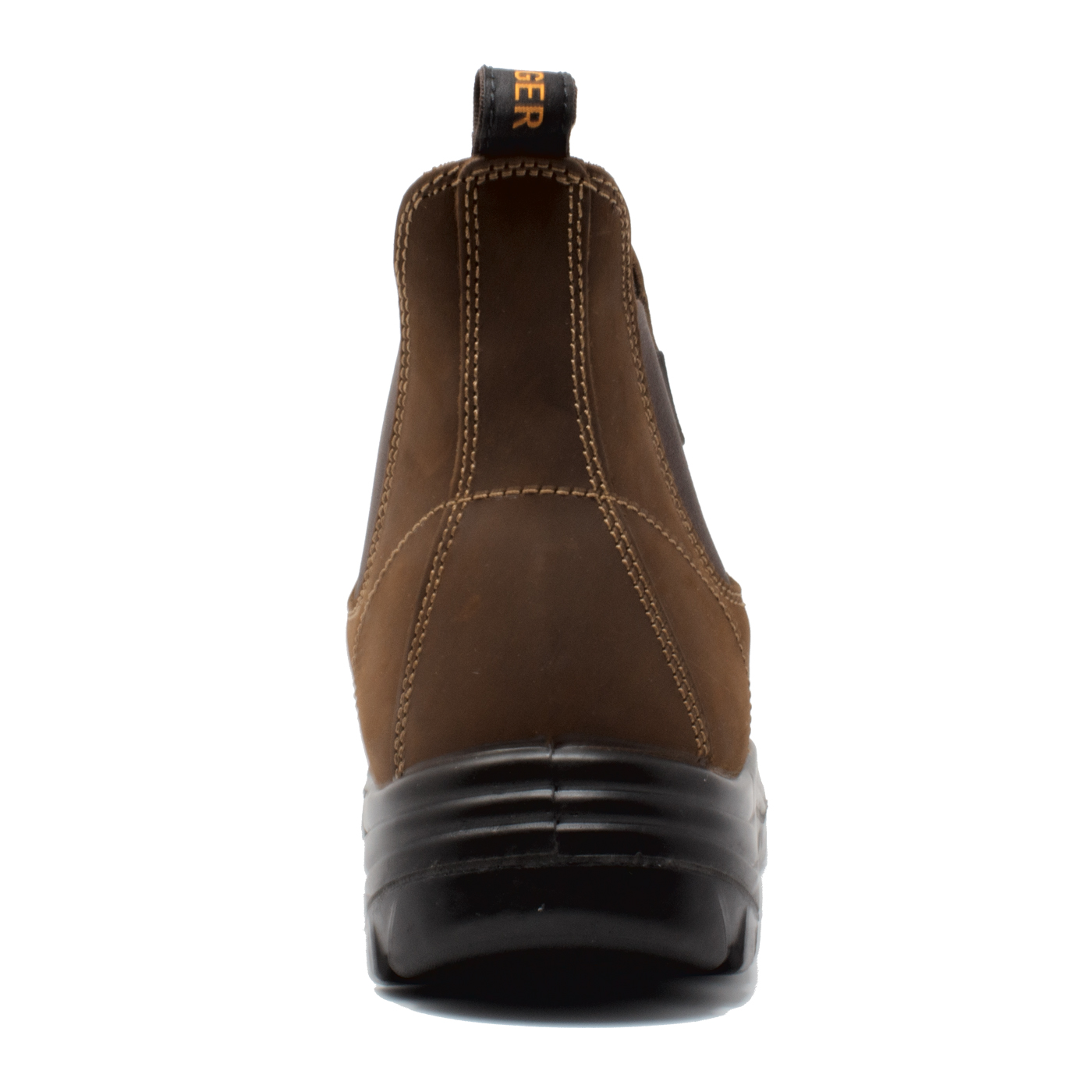 Tiger Men's CSA Safety Metal Free Lightweight Slip on Work Boots -5925C EEE Brown - Image 6
