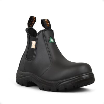 Tiger Safety CSA Women's Steel Toe Leather Work Safety Chelsea Boots 925
