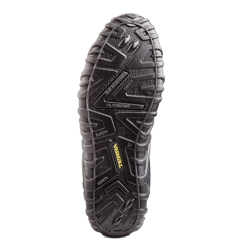 Men's Terra Spider X Low Composite Toe Athletic Safety Work Shoe - Black / Grey (4NPZBG) - Image 8