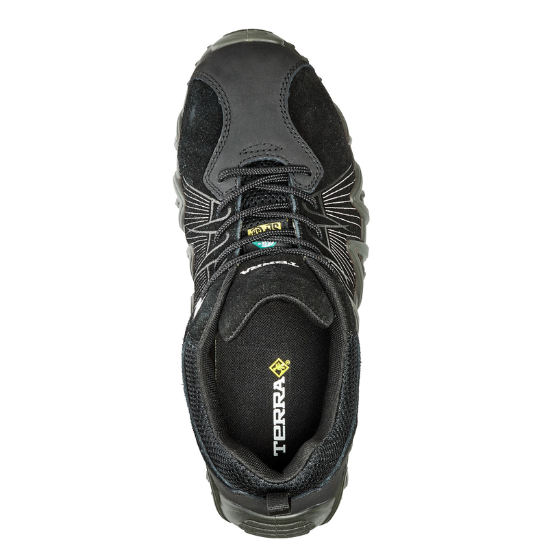 Men's Terra Spider X Low Composite Toe Athletic Safety Work Shoe - Black / Grey (4NPZBG) - Image 9