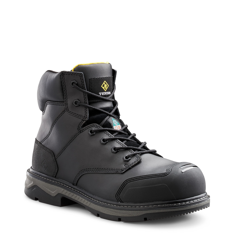 Men's Terra Patton 6" Aluminum Toe Safety Work Boot - Image 3