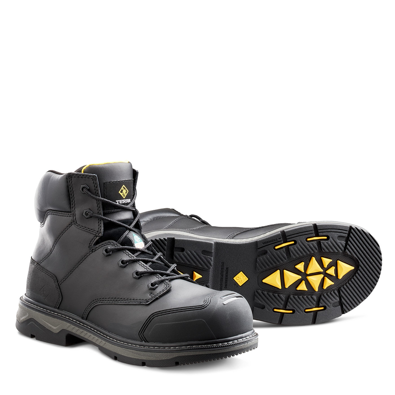 Men's Terra Patton 6" Aluminum Toe Safety Work Boot - Image 7