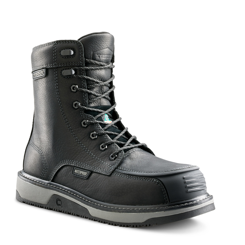 Men's Terra Ironstone 8" Waterproof Composite Toe Safety Work Boot