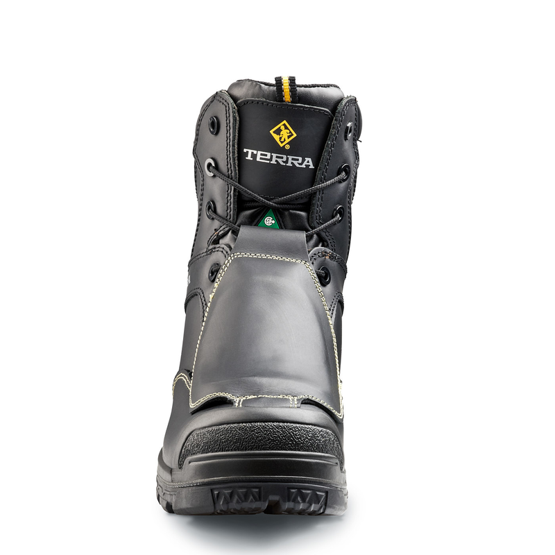 Men's Terra Barricade 8" Composite Toe Safety Work Boot with External Met Guard - Image 5