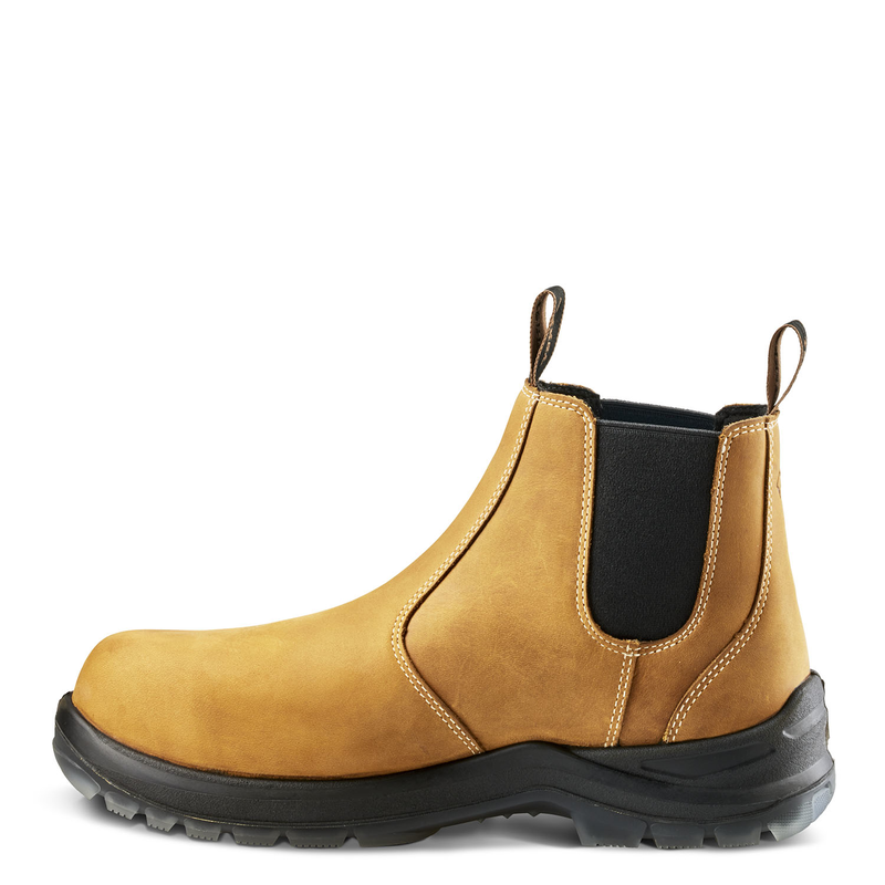 Terra Men’s Chelsea Murphy Unisex 6″ Composite Toe Composite plate ESR Slip On Work Boot - Wheat - Image 6