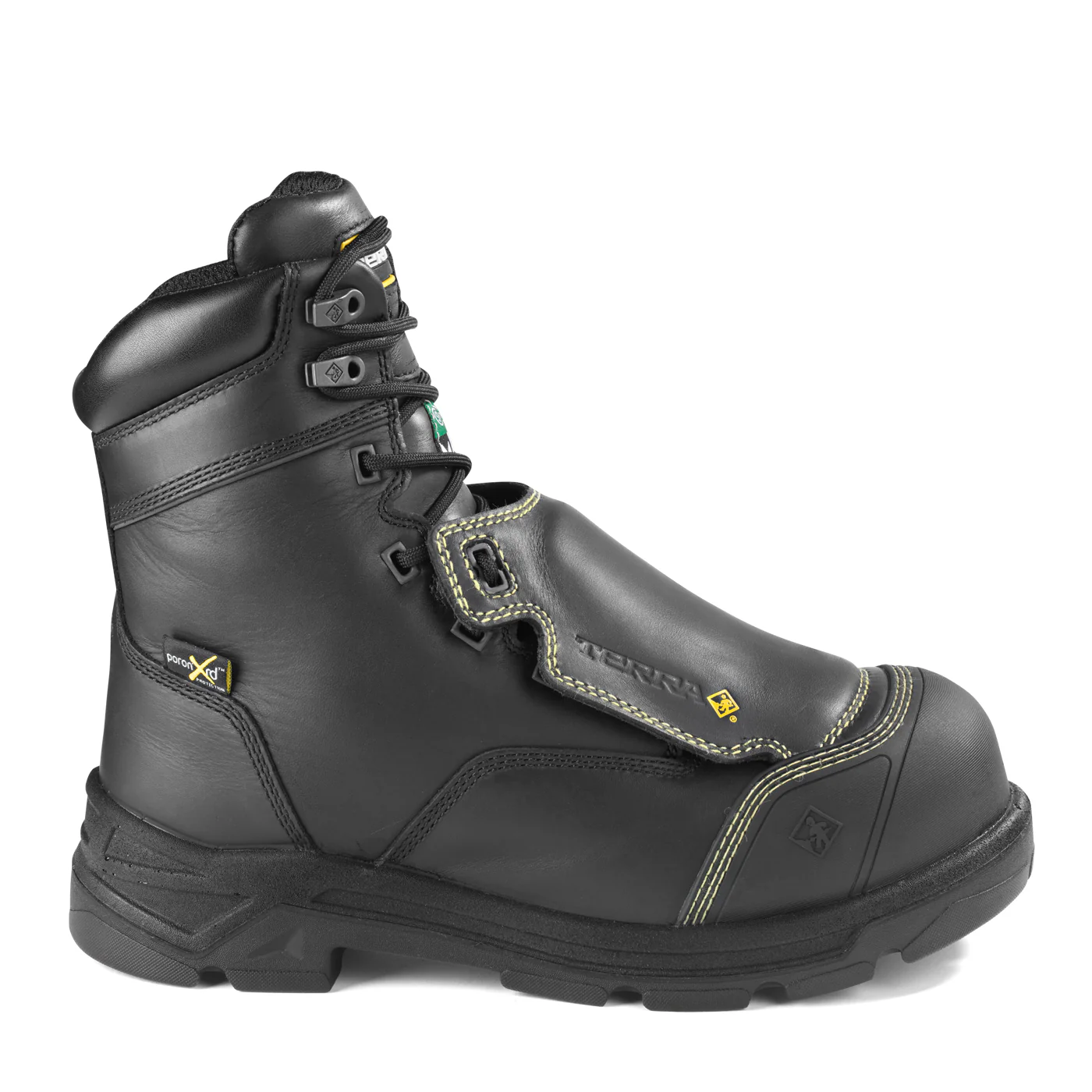 Terra VRTX 8000 EXT MET Men's 8" Safety Boots With Composite Toe, Composite Plate TR0A4NPUBLK - Image 2