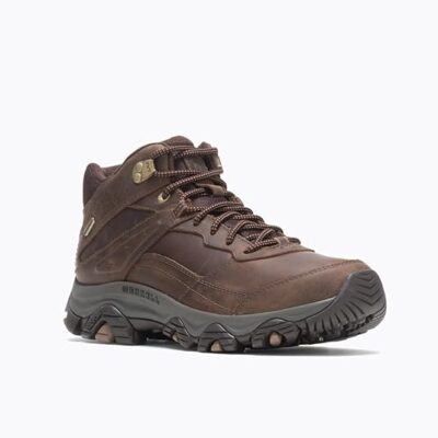 Merrell Men's Moab Adventure 3 Mid Waterproof Boot Earth