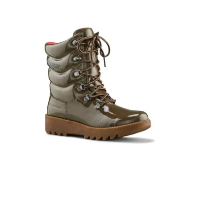 Cougar Women's Winter boot-Patent 39068 Original - Olive Green