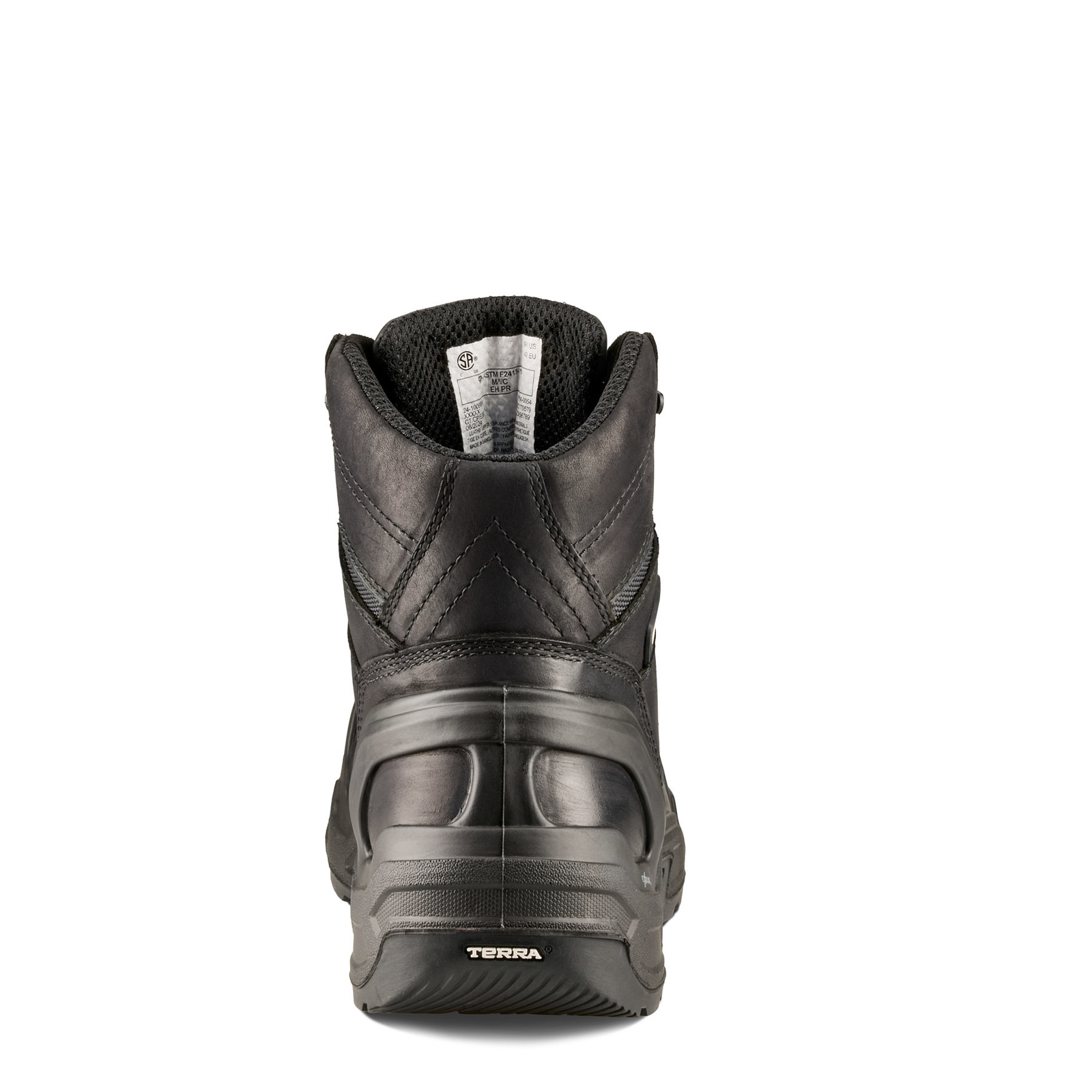 Terra Men's Exile 25 6" Composite Toe Composite Plate Waterproof Work Boots - Black (1009BK) - Image 6