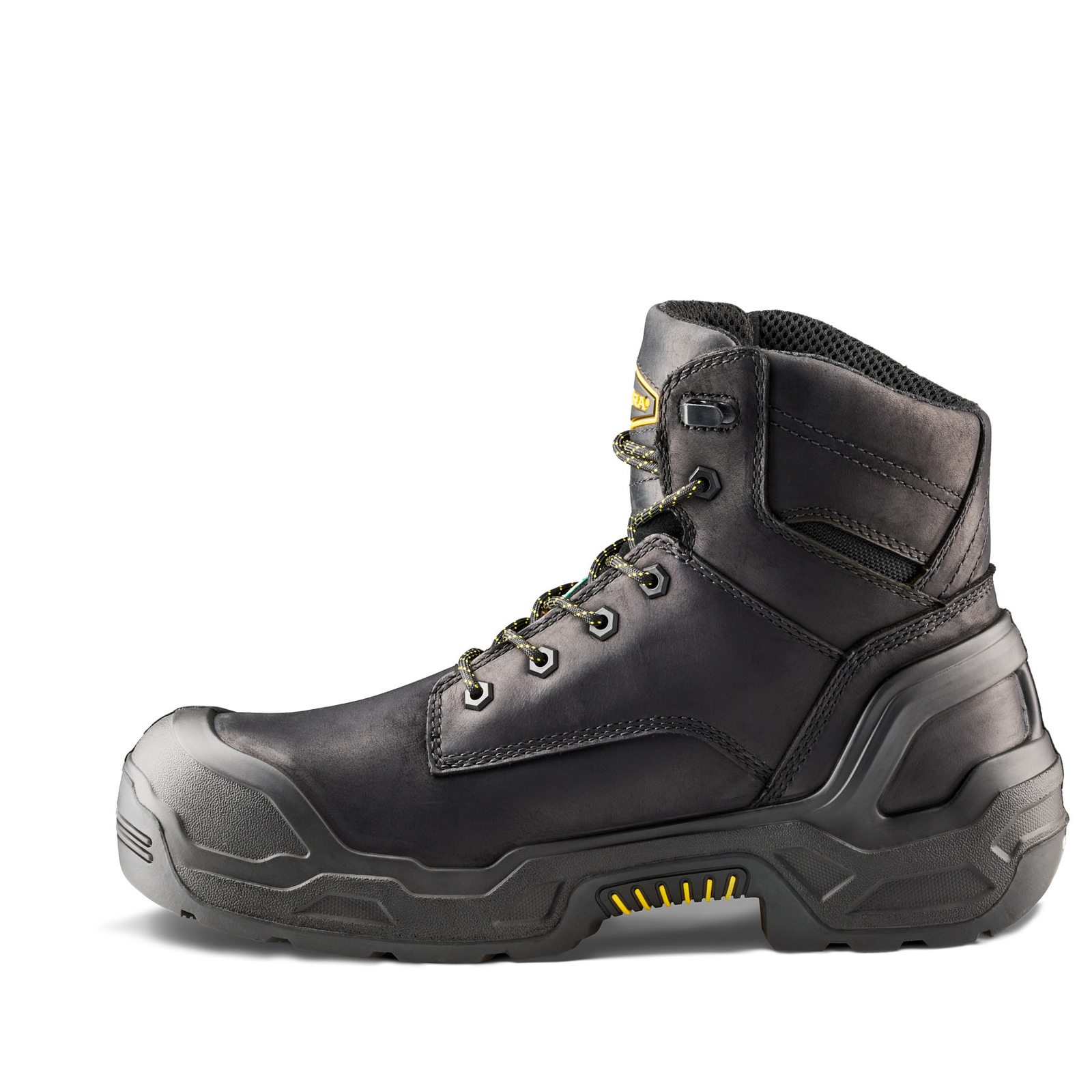 Terra Men's Exile 25 6" Composite Toe Composite Plate Waterproof Work Boots - Black (1009BK) - Image 4