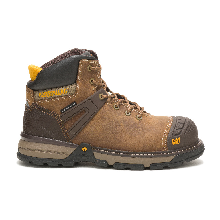 CAT Men's Excavator Superlite 6" Composite Toe CSA Safety Boot DK GB - P724871 - Image 2